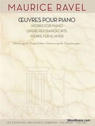Oeuvres pour Piano - Werke für Klavier von Durand
