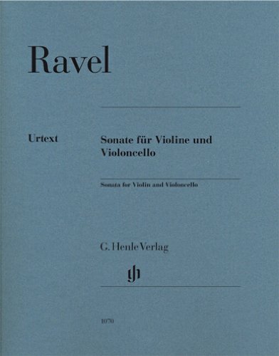 Sonate für Violine und Violoncello: Besetzung: Streichduos und -trios (G. Henle Urtext-Ausgabe) Sonate für Violine und Violoncello: Besetzung: Streichduos und -trios (G. Henle Urtext-Ausgabe)