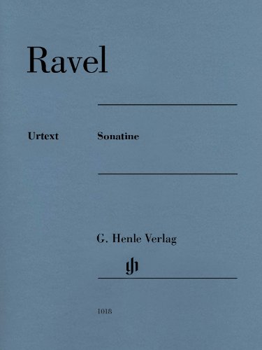 Sonatine für Klavier: Besetzung: Klavier zu zwei Händen (G. Henle Urtext-Ausgabe)