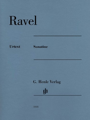 Sonatine für Klavier: Besetzung: Klavier zu zwei Händen (G. Henle Urtext-Ausgabe) Sonatine für Klavier: Besetzung: Klavier zu zwei Händen (G. Henle Urtext-Ausgabe)