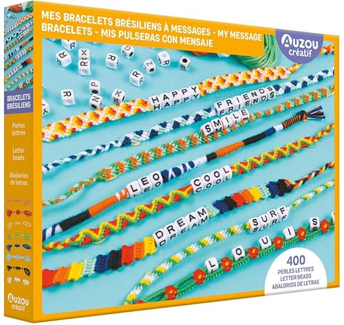Mon coffret d'artiste - Mes bracelets brésiliens à messages von AUZOU