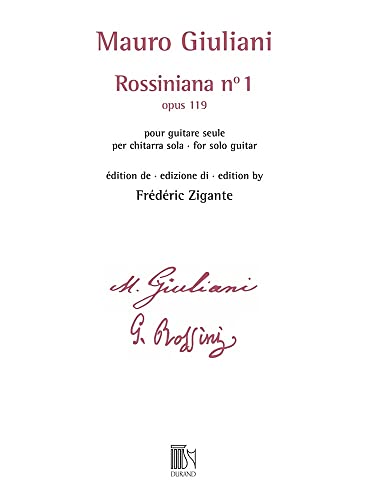 Rossiniana n° 1 (opus 119) - Guitar Solo