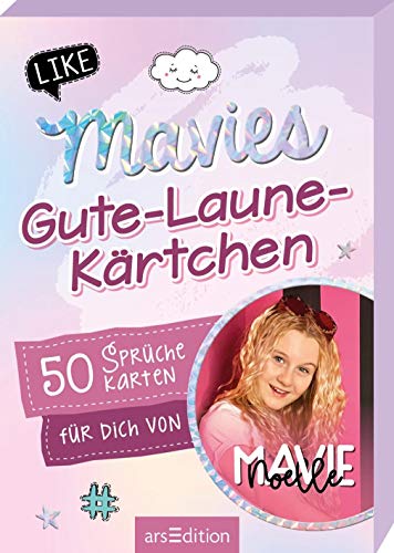 Mavies Gute-Laune-Kärtchen: 50 Sprüchekarten für dich von Mavie Noelle | Kartenbox mit motivierenden Sprüchen und Fotos von der erfolgreichen YouTuberin