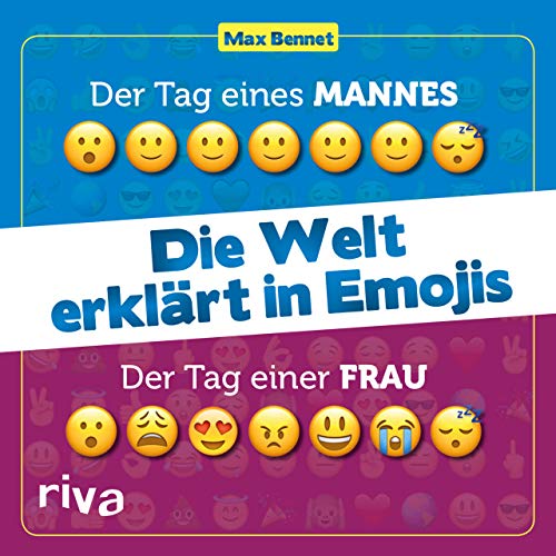 Die Welt erklärt in Emojis: Der Tag eines Mannes / Der Tag einer Frau von RIVA