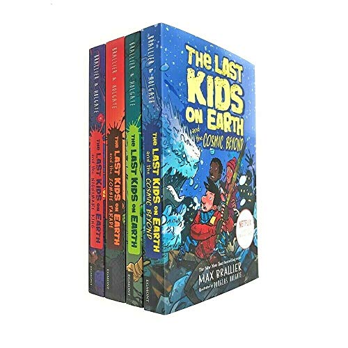 Die letzten Kinder auf der Erde Sammlung 4 Bücher Set von Max Brallier Netflix Original