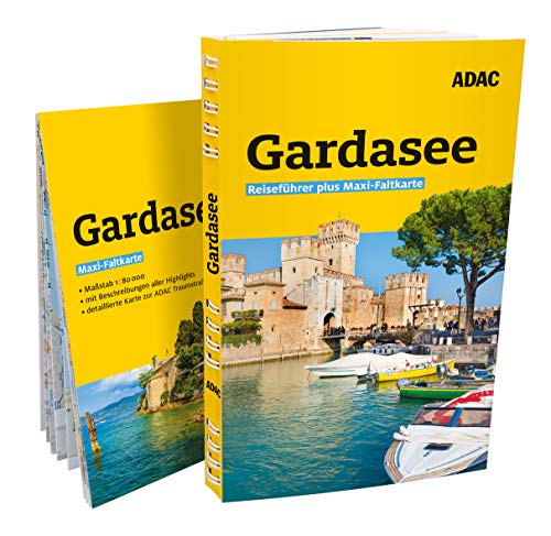 ADAC Reiseführer plus Gardasee: Mit Maxi-Faltkarte und praktischer Spiralbindung