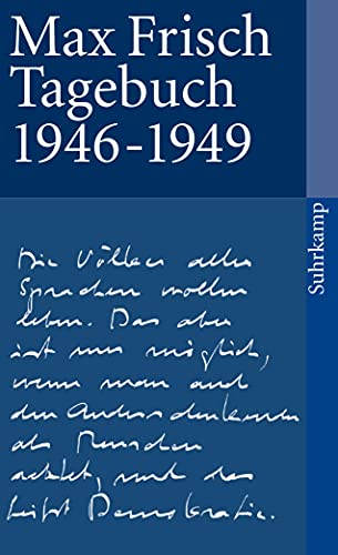 Tagebuch 1946–1949 (suhrkamp taschenbuch) von Suhrkamp Verlag AG