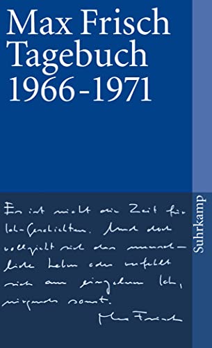 Tagebuch 1966–1971 (suhrkamp taschenbuch) von Suhrkamp Verlag AG