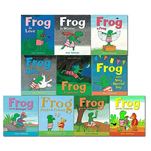 Frog Series 10 Books Collection Set by Max Velthuijs