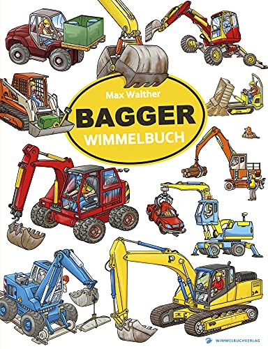 Bagger Wimmelbuch: ab 2 Jahre