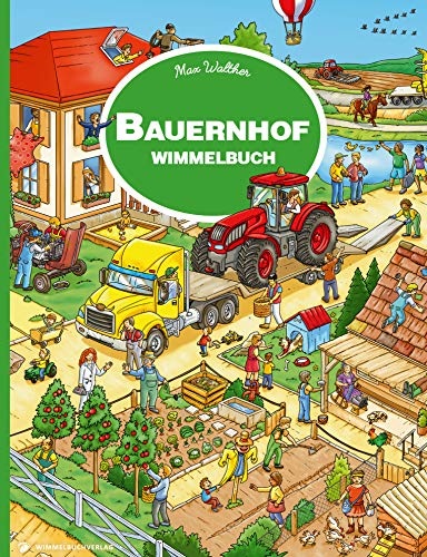 Bauernhof Wimmelbuch: Kinderbücher ab 2 Jahre: Kinderbücher ab 3 Jahre - Bilderbuch
