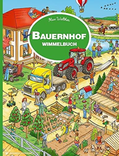 Bauernhof Wimmelbuch Pocket: Pocket Version - Kinderbücher ab 2 Jahre - Bilderbuch