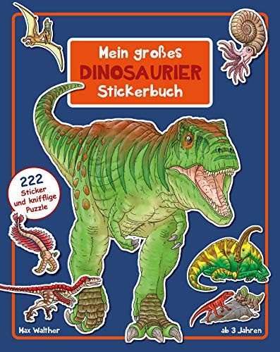 Dinosaurier Stickerbuch: Ab 3 Jahren