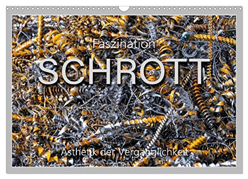 Faszination Schrott (Wandkalender 2024 DIN A3 quer), CALVENDO Monatskalender
