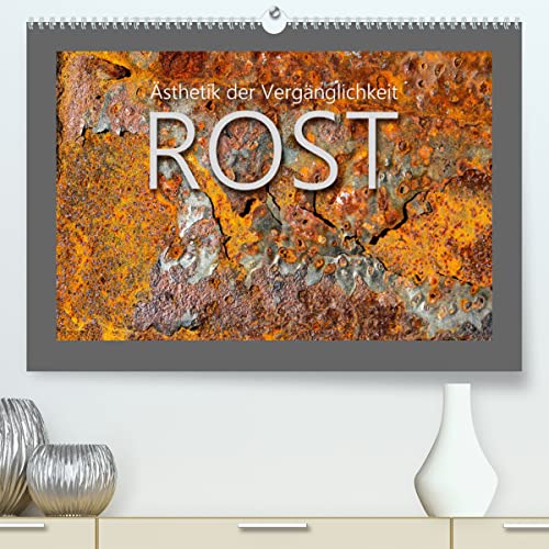 Rost - Ästhetik der Vergänglichkeit (hochwertiger Premium Wandkalender 2024 DIN A2 quer), Kunstdruck in Hochglanz