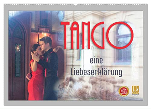 Tango eine Liebeserklärung (Wandkalender 2024 DIN A2 quer), CALVENDO Monatskalender