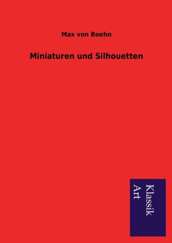 Miniaturen und Silhouetten von Salzwasser Verlag