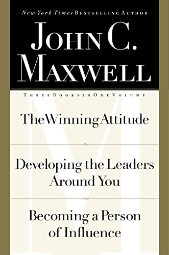 Maxwell 3-in-1: The Winning Attitude,Developing the Leaders Around You,Becoming a Person of Influence