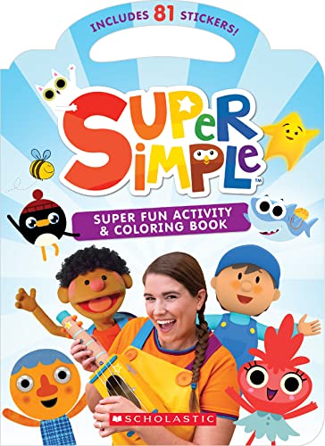 Super Fun Activity & Coloring Book (The Super Simple Activity Books)