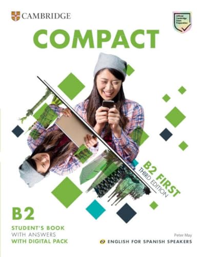 Compact First Student's Book with Answers English for Spanish Speakers Compact First Student's Book with Answers English for Spanish Speakers von Cambridge University Press
