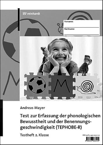 Test zur Erfassung der phonologischen Bewusstheit und der Benennungsgeschwindigkeit (TEPHOBE-R): Testheft 2. Klasse (10er Pack) von Ernst Reinhardt Verlag