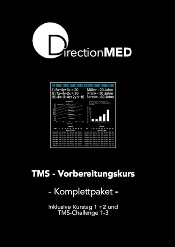 TMS Vorbereitungskurs (DirectionMED): Komplettpaket mit Tag 1 & 2 und TMS Challenge 1-3