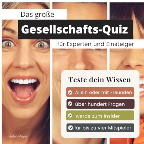 Das große Allgemeinwissen-Quiz für Experten und Einsteiger: Teste dein Wissen. Die besten Fragen über Politik, Gesellschaft, Alltag und Bildung. Das perfekte Geschenk zum Geburtstag und zu Weihnachten von 27 Amigos