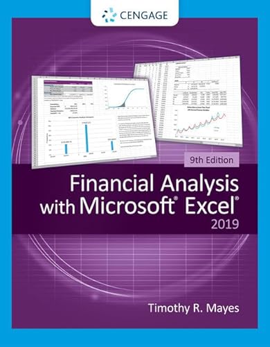 Financial Analysis with Microsoft Excel von Cengage Learning