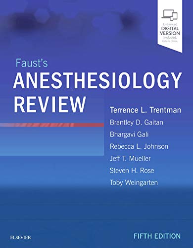 Faust's Anesthesiology Review: Enhanced Digital Version Included. Details inside