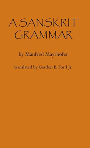 A Sanskrit Grammar