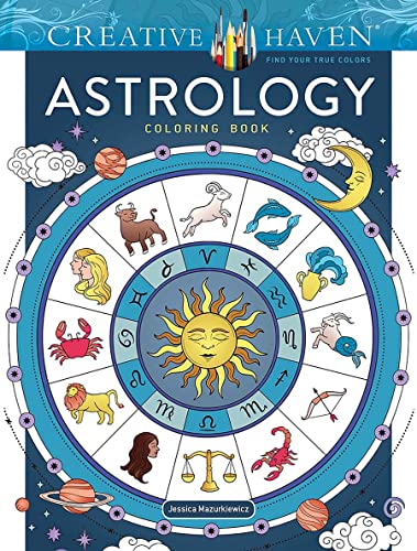 Creative Haven Astrology Coloring Book (Adult Coloring Books: Fantasy)