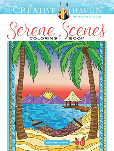 Creative Haven Serene Scenes Coloring Book von Dover Publications