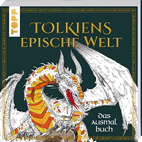 Tolkiens epische Welt. Das Ausmalbuch: Über 100 epische Motive und Szenen von Frech