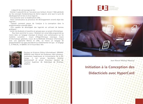 Initiation à la Conception des Didacticiels avec HyperCard von Éditions universitaires européennes