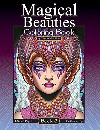 Magical Beauties Coloring Book: Book 3