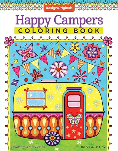 Happy Campers Coloring Book (Design Originals) von Design Originals