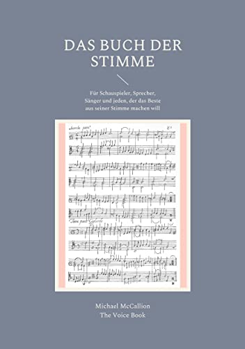Das Buch der Stimme: The Voice Book von Books on Demand GmbH