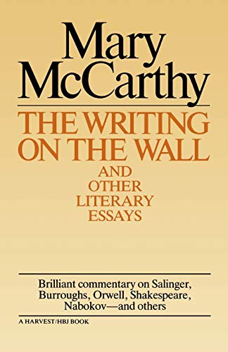 Writing On The Wall & Other Lit Essays von Mariner Books
