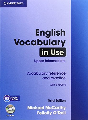ENGLISH VOCABULARY IN USE UPPER-INTERMEDIATE W/K +CD-ROM (3TH ED): Book with Answers and CD-ROM