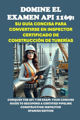 Domine el Examen API 1169: Su Guía Concisa para Convertirse en Inspector Certificado de Construcción de Tuberías: Conquer the API 1169 Exam (Energy Careers) von Independently published