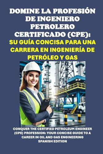 Domine la Profesión de Ingeniero Petrolero Certificado (CPE): Su Guía Concisa para una Carrera en Ingeniería de Petróleo y Gas: Conquer the Certified ... Engineer (CPE) Profession (Energy Careers) von Independently published