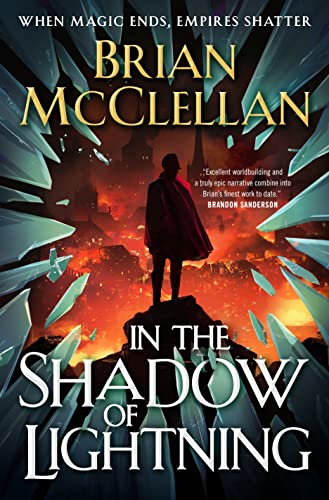 In The Shadow Of Lightning (The Glass Immortals, 1, Band 1) von TOR BOOKS