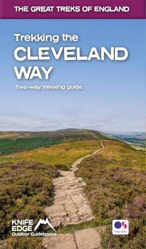 Trekking the Cleveland Way: Two-way Guidebook With OS 1:25k Maps: 20 Different Itineraries (Great Treks of England) von Knife Edge Outdoor Limited