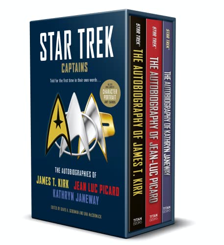 Star Trek Captains: The Autobiographies of James T. Kirk, Jean Luc Picard, Kathryn Janeway von Titan Books Ltd