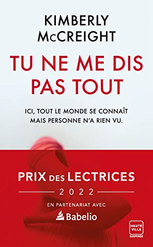 Tu ne me dis pas tout (Prix des lectrices 2022)