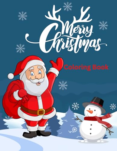 Merry Christmas Coloring Book: Affirmation Coloring Book von Independently published