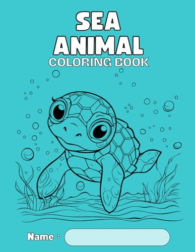 Sea Animal Coloring Book von Independently published
