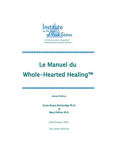 Le manuel du  Whole-Hearted Healing