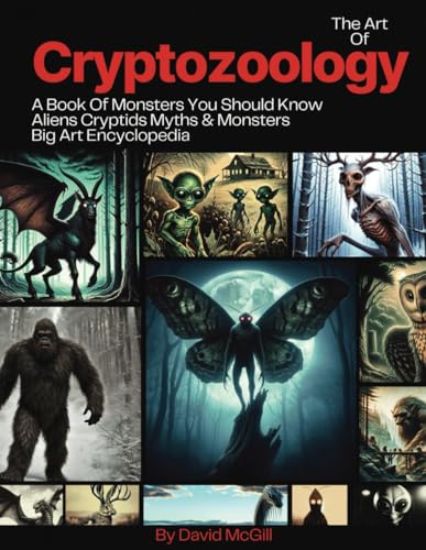 The Art of Cryptozoology A Book Of Monsters You Should Know: Aliens Cryptids Myths & Monsters Big Art Encyclopedia von Independently published