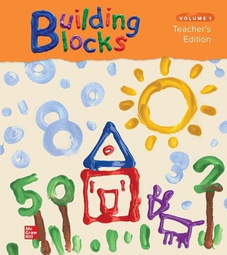Building Blocks Pre-K, Teacher Edition, Volume 1 von McGraw-Hill Inc.,US